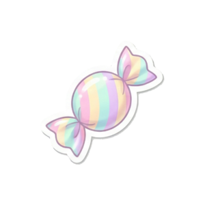 キャンディのシール